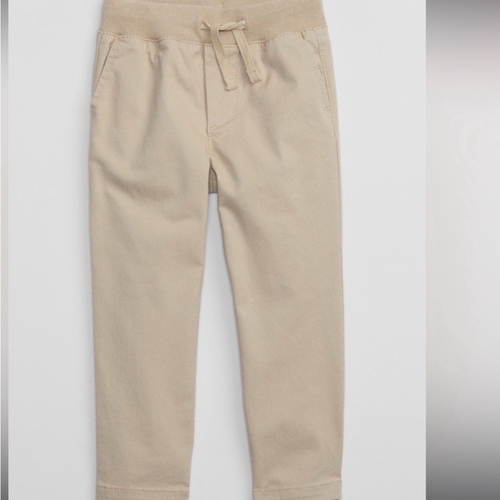 GAP Neutral Tan Kids Jogger Pants